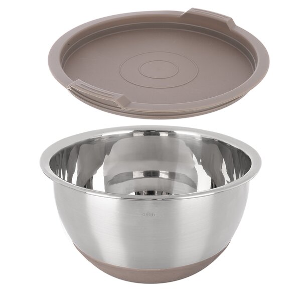 Miska s víčkem BEIGE pr. 15,7 cm