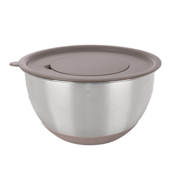Šlehací mísa s víkem BEIGE pr. 21,7 cm