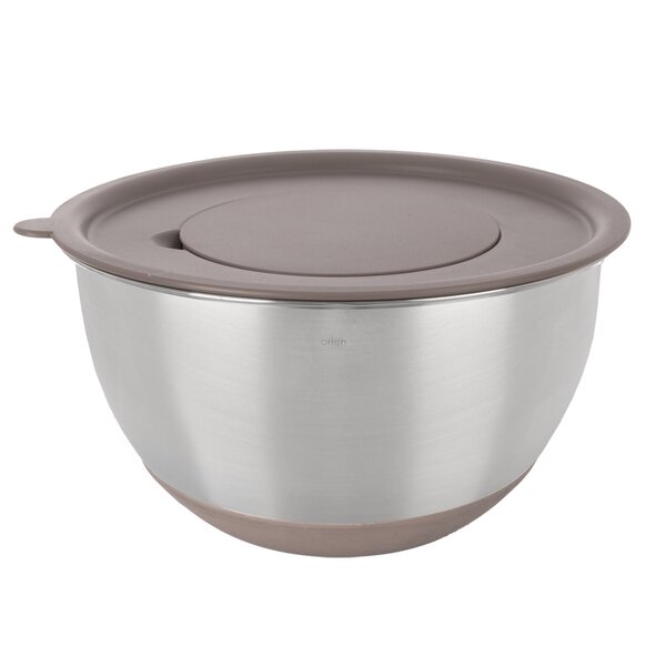 Šlehací mísa s víkem BEIGE pr. 25,7 cm