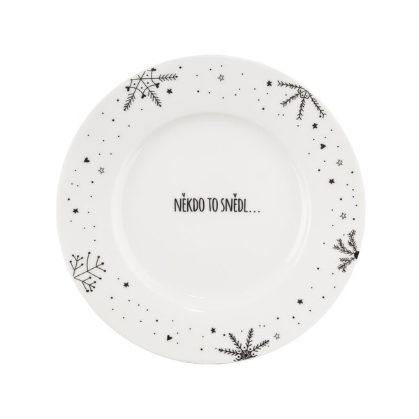Dezertní talíř VLOČKA pr. 20 cm