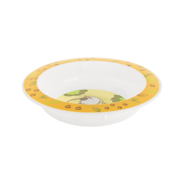 Hluboký dětský talíř farma pr. 16 cm