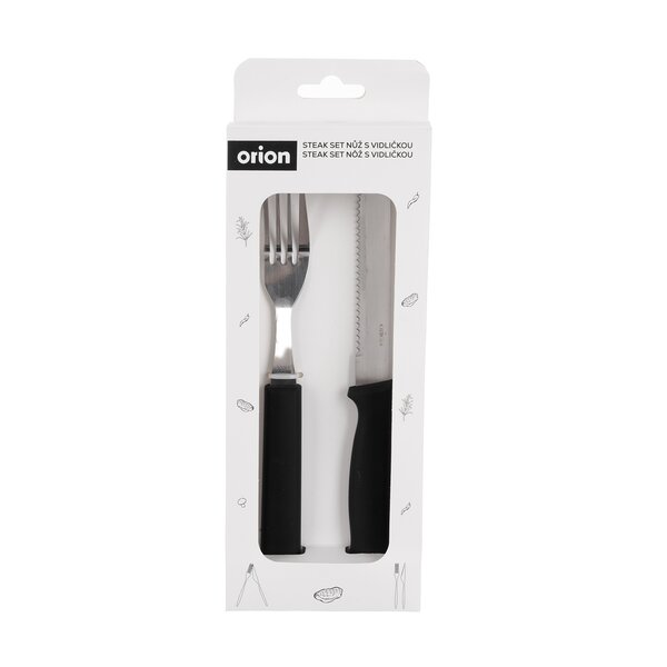 Steak set nůž s vidličkou 