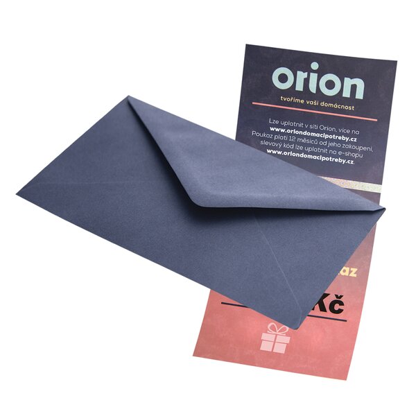 Dárkový poukaz Orion 1 000 Kč
