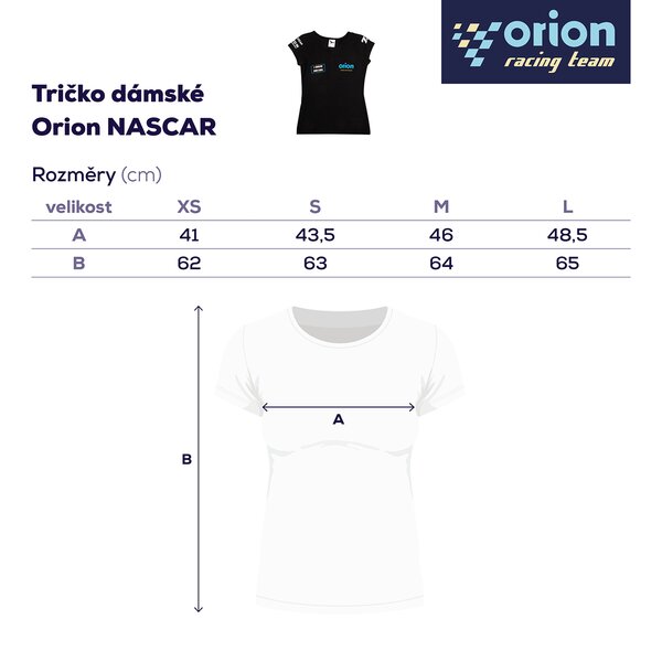 Tričko dámské Orion NASCAR vel. M
