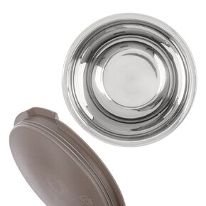 Miska s víčkem BEIGE pr. 15,7 cm