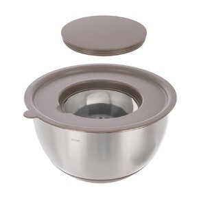 Šlehací mísa s víkem BEIGE pr. 21,7 cm