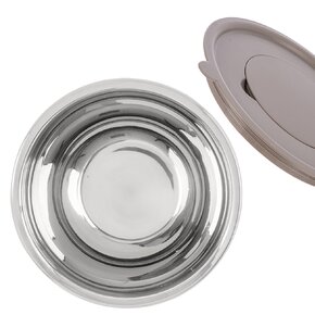 Šlehací mísa s víkem BEIGE pr. 21,7 cm