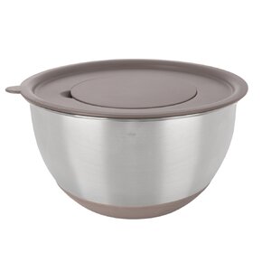Šlehací mísa s víkem BEIGE pr. 25,7 cm