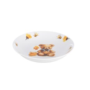 Hluboký dětský talíř MEDVÍDEK pr. 19 cm