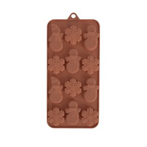 Forma na čokoládu Vánoce