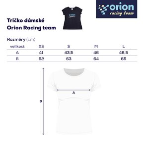 Tričko dámské Orion RACING vel. L